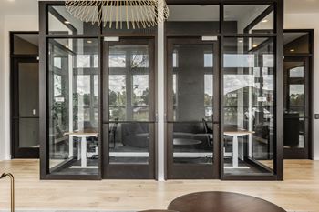 Transparent doors